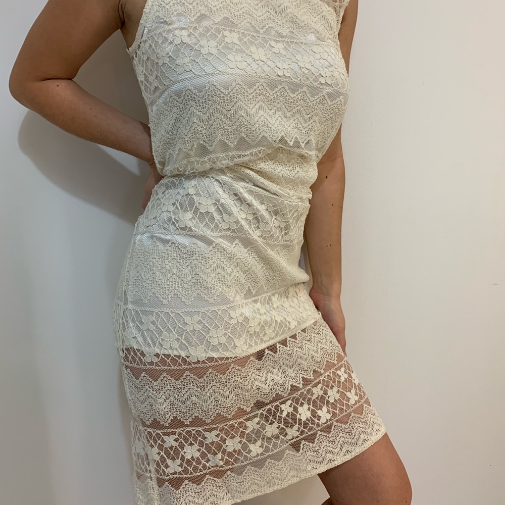 White Lace Dress